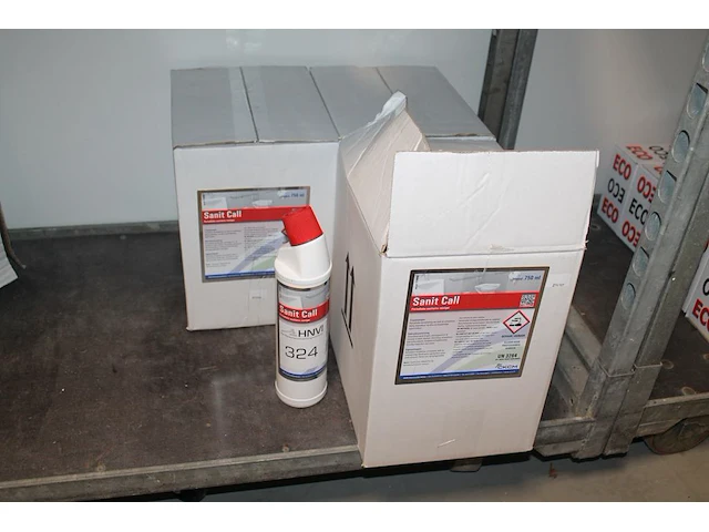 32 flacons sanit call sanitairreiniger. - afbeelding 1 van  2