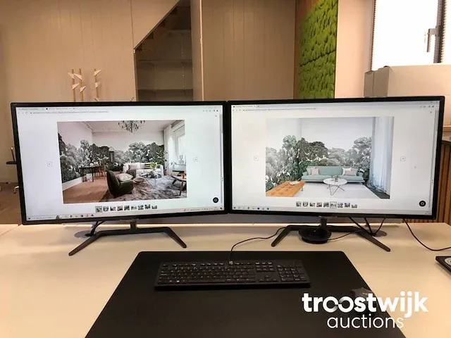 32" full hd monitor op voet - afbeelding 1 van  13