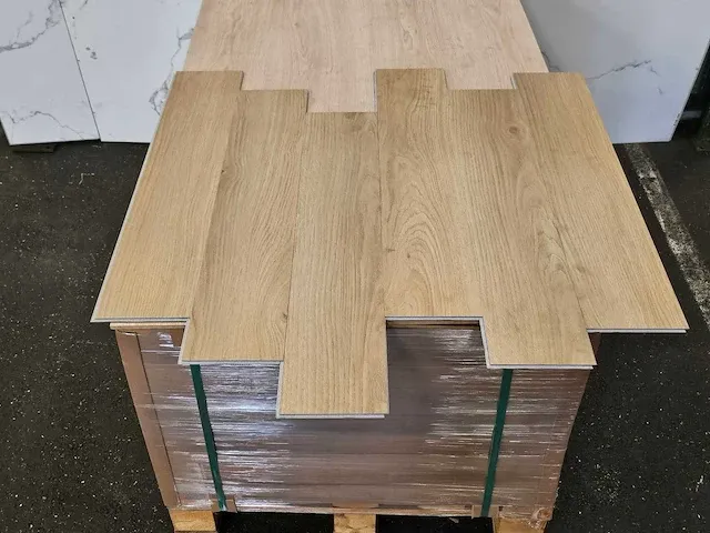 32 m2 pvc click plank met xps onderlaag - 750 x 150 x 5 mm - afbeelding 3 van  3