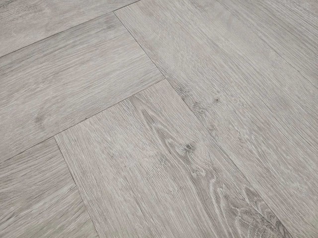 32 m2 pvc spc click visgraat met xps onderlaag - 610 x 150 x 4 mm - afbeelding 1 van  3