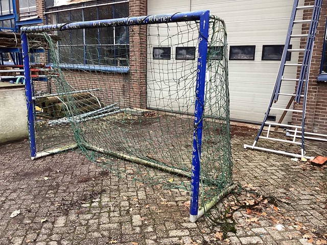 320x110x200 cm voetbalgoal aluminium - afbeelding 1 van  3