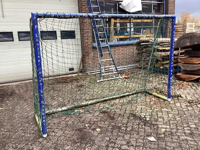 320x110x200 cm voetbalgoal aluminium - afbeelding 3 van  3
