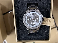 32x dameshorloge met metalen schakelketting berydale, bd701-1 - afbeelding 2 van  5