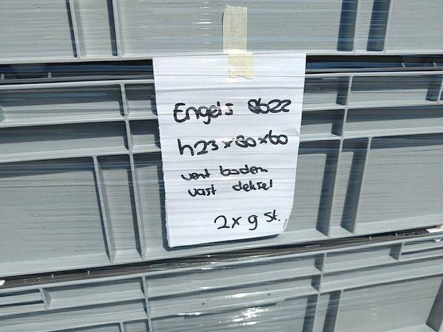 32x engels - e-line normbox 8622 - magazijnbakken - afbeelding 7 van  9
