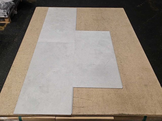33 m2 pvc spc click tegel - 610 x 305 x 5 mm - afbeelding 3 van  3