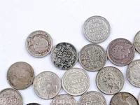 33 zilveren munten koningin wilhelmina - afbeelding 3 van  10