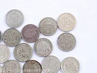 33 zilveren munten koningin wilhelmina - afbeelding 4 van  10