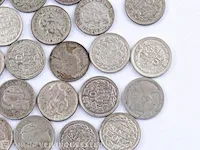 33 zilveren munten koningin wilhelmina - afbeelding 5 van  10