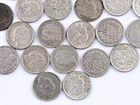 33 zilveren munten koningin wilhelmina - afbeelding 6 van  10