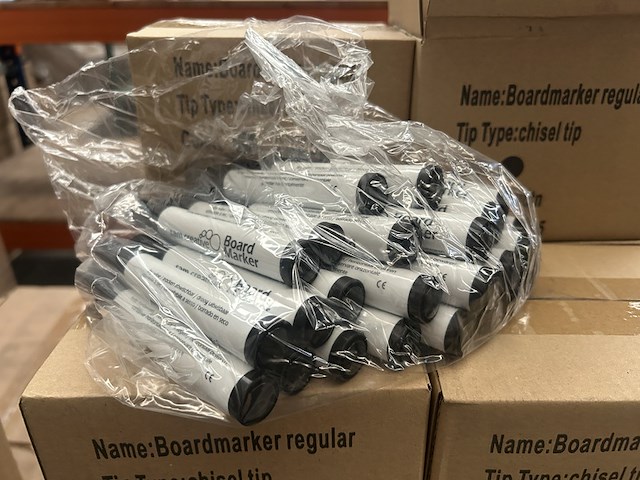 3300x boardmarker regular chisel tip zwart sam creative - afbeelding 2 van  4