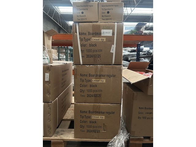 3300x boardmarker regular chisel tip zwart sam creative - afbeelding 3 van  4