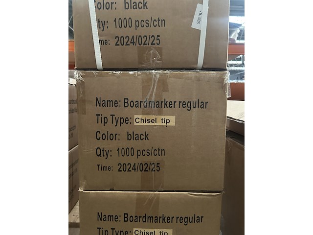 3300x boardmarker regular chisel tip zwart sam creative - afbeelding 4 van  4