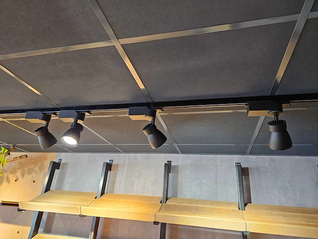 35-delige verlichting led-spots set met ca. 30 meter verlichtingsrail - afbeelding 2 van  6