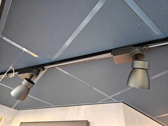 35-delige verlichting led-spots set met ca. 30 meter verlichtingsrail - afbeelding 4 van  6