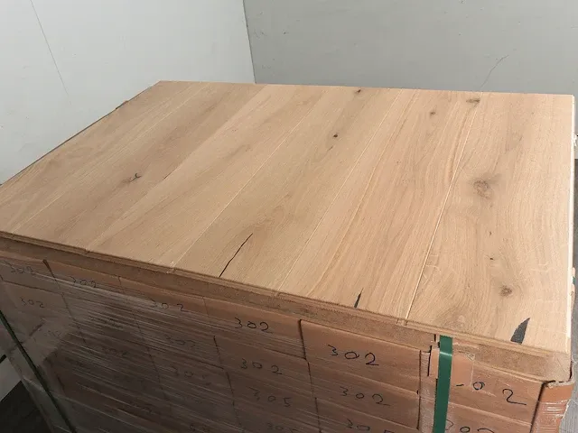 35 m2 multiplank eiken parket - 725 x 180 x 14 mm - afbeelding 3 van  4