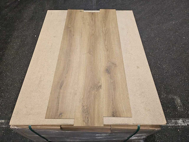 35 m2 pvc dryback plank - 1219 x 184 x 2,5 mm - afbeelding 3 van  3