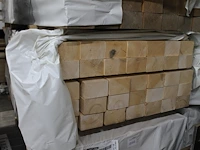 35 vurenhouten geschaafde balken 95 x 145 mm en lengte 300 cm (1,446 m3). let op! kavel is onderdeel van co... onderdeel van combinatiekavel combinatiekavel van kavels b238 t/m b244 zijnde 234 vurenhouten geschaafde balken 95 x 145 mm en lengte 300 cm (1,446 m3).
