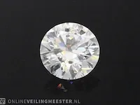 3.50 karaat briljant (gecertificeerd), moissaniet - afbeelding 1 van  2