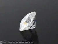 3.50 karaat briljant (gecertificeerd), moissaniet - afbeelding 2 van  2
