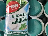 35x eres reinigingsmiddel bleek-tabletten mint-fris 40 tabletten vloeren - tegels - wc - wit textiel - - afbeelding 4 van  6