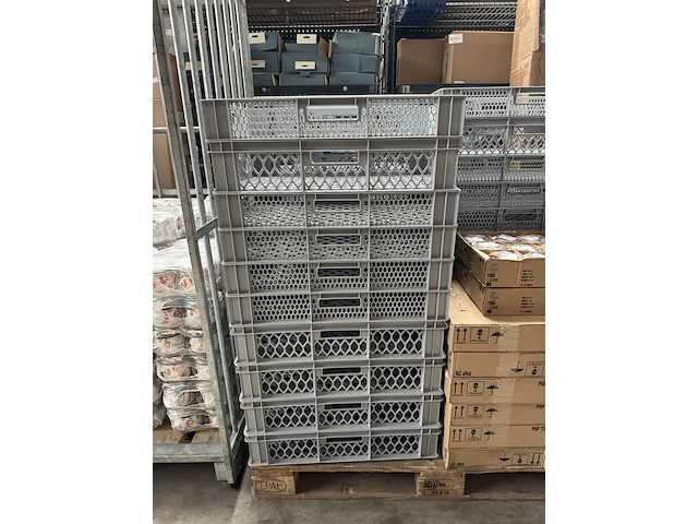 35x stapelbak 60x40x18,5 cm transoplast - afbeelding 2 van  7