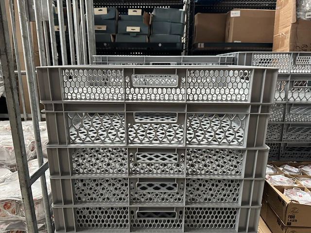 35x stapelbak 60x40x18,5 cm transoplast - afbeelding 3 van  7