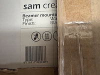 36 beamerbeugel wandmontage verstelbaar zwart sam creative, pshbb003002 - afbeelding 4 van  5