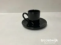 36 dudson artisan koffie koppen met schotel 20cl (horeca porselein) - afbeelding 2 van  3