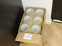 36 rollen tape in doos. - afbeelding 1 van  2