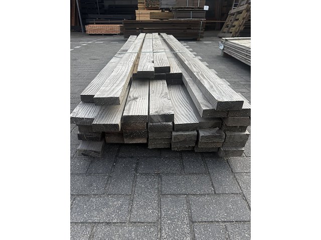 36x 300 cm en 9x 250 cm douglas balken | 47 stuks | 3,5 x 100 mm | meerder lengtes - afbeelding 2 van  2
