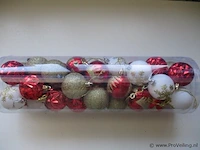 36x kerstballen pl215 - afbeelding 2 van  2