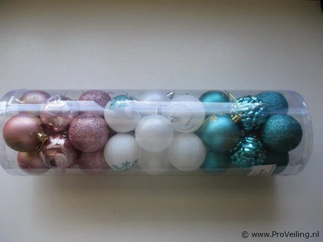 36x kerstballen pl216 - afbeelding 2 van  2