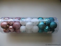 36x kerstballen pl216 - afbeelding 2 van  2