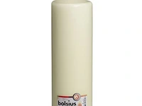 36x stompkaars 300x98 mm bolsius, ivoor - afbeelding 1 van  5