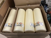 36x stompkaars 300x98 mm bolsius, ivoor - afbeelding 2 van  5