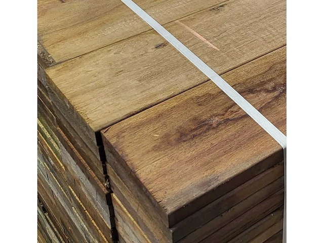 37.2 m2 tanimbuca planken 21 x 140mm , 280 st./ 95 cm - afbeelding 3 van  9