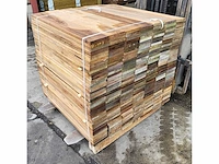 37.2 m2 tanimbuca planken 21 x 140mm , 280 st./ 95 cm - afbeelding 7 van  9