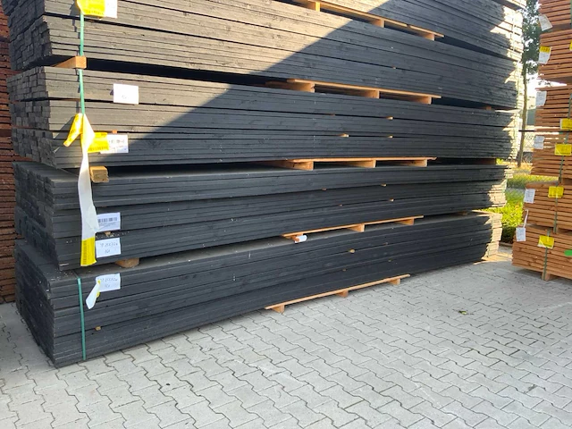 37.8557 vuren steigerplank 5000x190x29mm (96x) - afbeelding 1 van  7