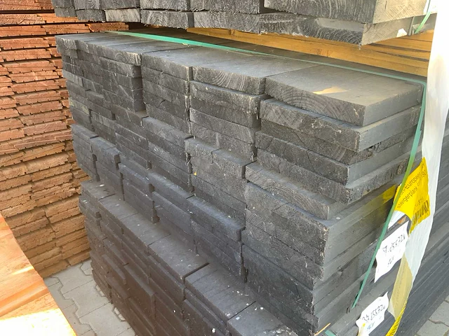 37.8557 vuren steigerplank 5000x190x29mm (96x) - afbeelding 2 van  7