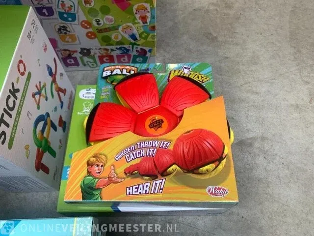 37x a-merk speelgoed w.o. jumbo, hot wheels, stick-o - afbeelding 3 van  8