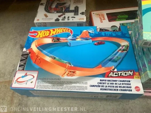 37x a-merk speelgoed w.o. jumbo, hot wheels, stick-o - afbeelding 6 van  8