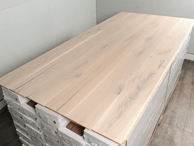 38 m2 multiplank xl eiken parket - 2200 x 180 x 14 mm - afbeelding 3 van  4