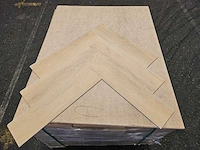 38 m2 pvc spc click visgraat - 610 x 150 x 5 mm - afbeelding 3 van  3