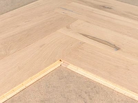 39 m2 parket eiken visgraat mutliplank - 750 x 130 x 14 mm - afbeelding 2 van  4