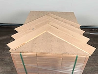 39 m2 parket eiken visgraat mutliplank - 750 x 130 x 14 mm - afbeelding 3 van  4