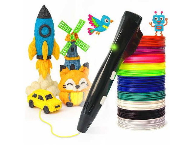 3d & print xl starterkit 3d print pen (30x) - afbeelding 1 van  3