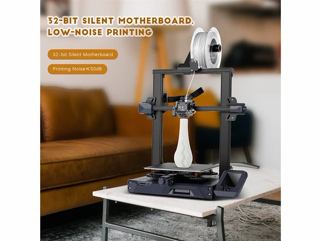 3d printer ender 3 s1 met 32-bits silent moederbord cr touch automatisch 220 x 220 x 270 mm - afbeelding 2 van  3