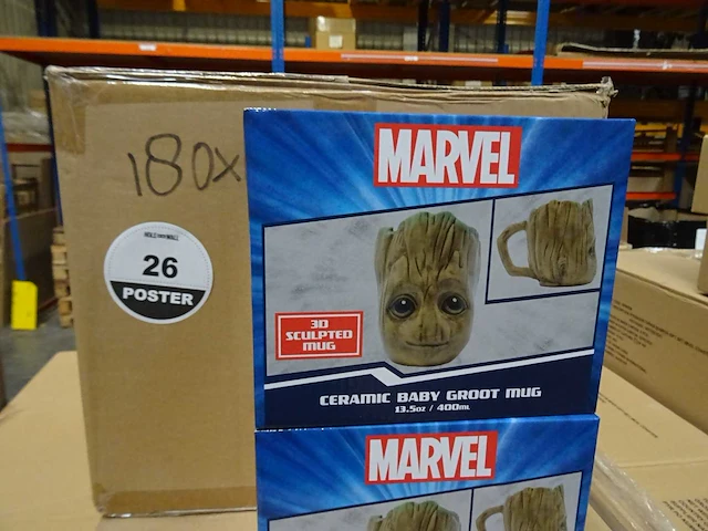 3d sculpted mok marvel (180x) - afbeelding 1 van  4