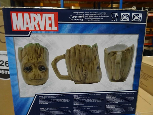 3d sculpted mok marvel (180x) - afbeelding 2 van  4