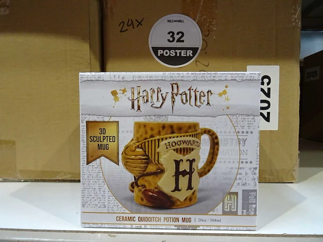 3d sculpted mug harry potter (24x) - afbeelding 1 van  3